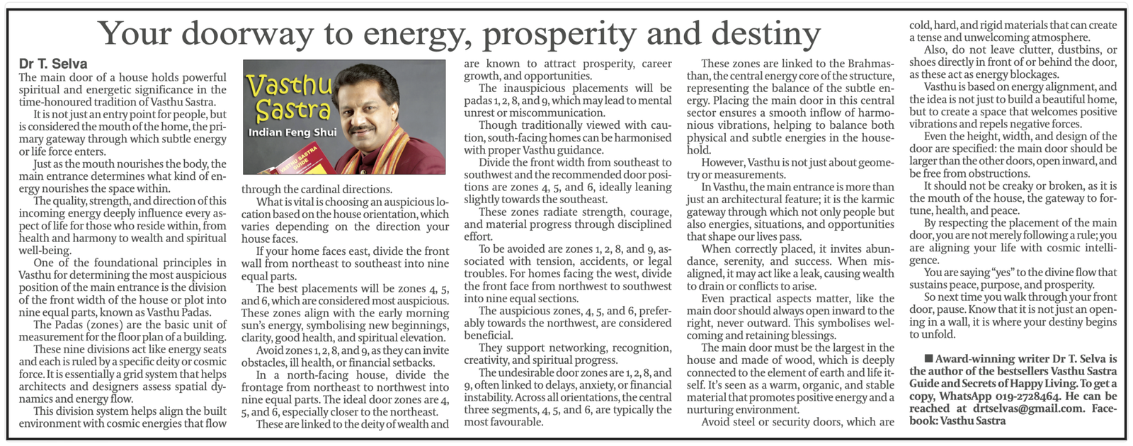 Your doorway to energy prosperity and destiny